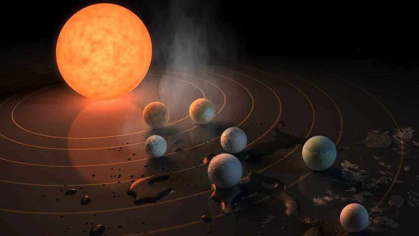 TRAPPIST-1c’de İnce Atmosfer Keşfedildi